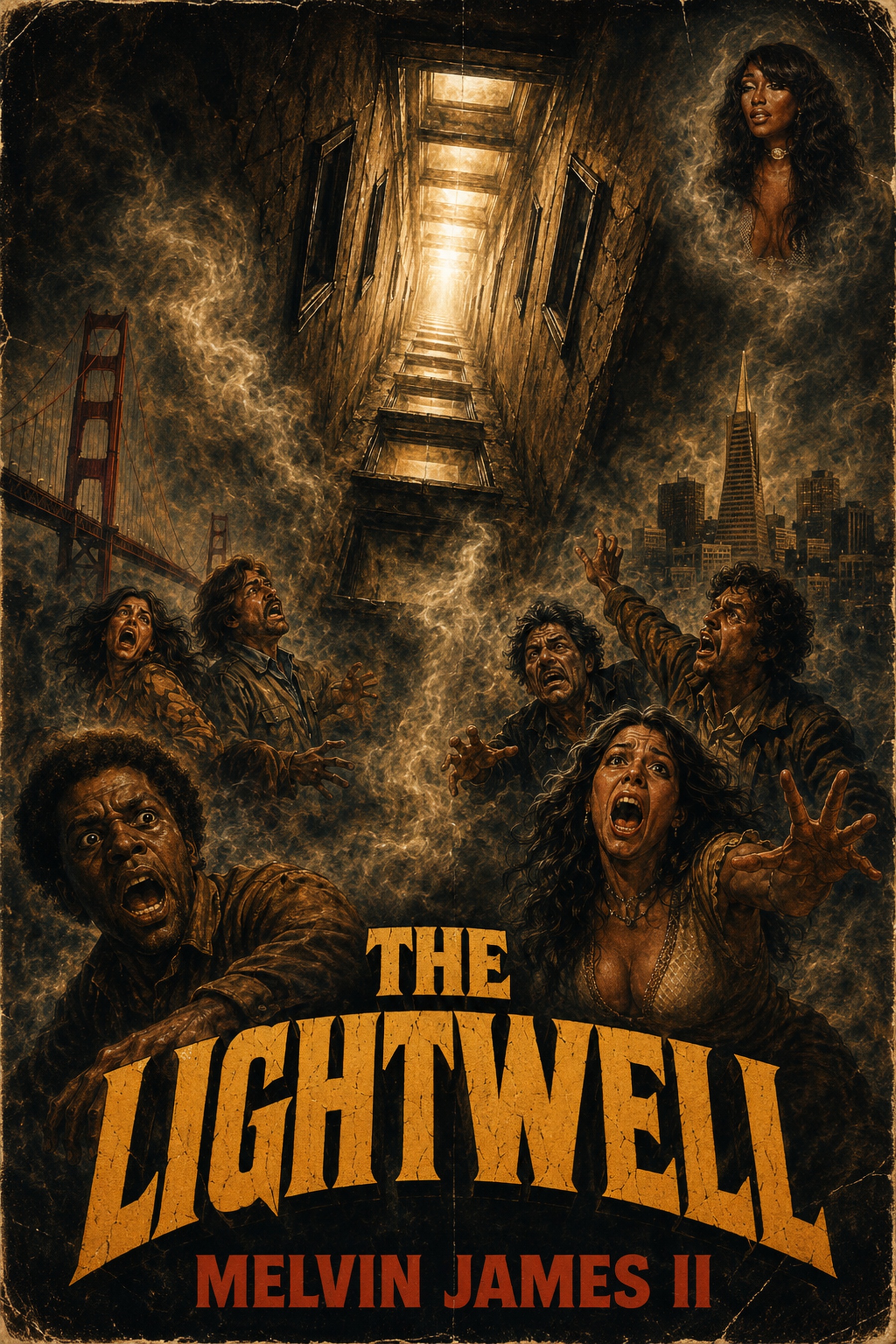 The Lightwell book cover by Melvin James II