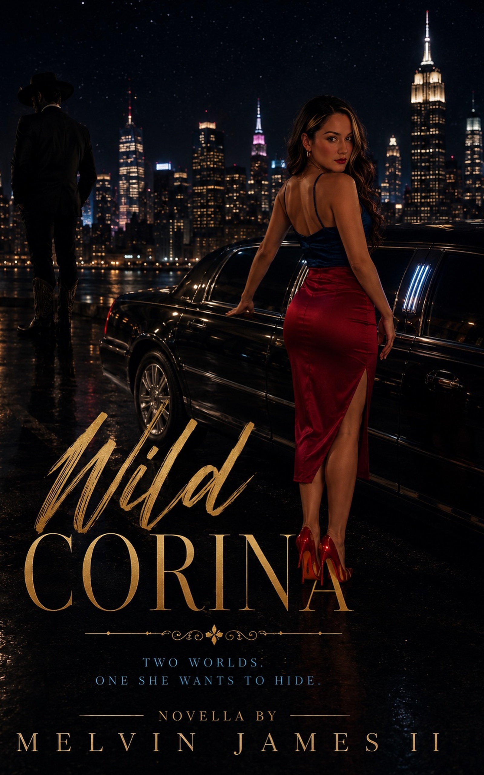 Wild Corina book cover by Melvin James II